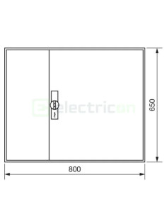 Tablou Electric FWB43S - 4 Rânduri 2