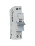 MCB - Siguranță automată - disjunctor - curba B 6A 6kA 1P+N 1M Hager MKN506