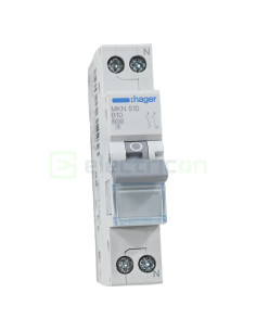 MCB - Siguranță automată - disjunctor - curba B 10A 6kA 1P+N 1M Hager MKN510