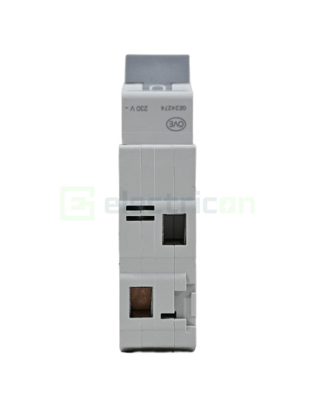 MCB - Siguranță automată - disjunctor - curba B 16A 6kA 1P+N 1M Hager MKN516