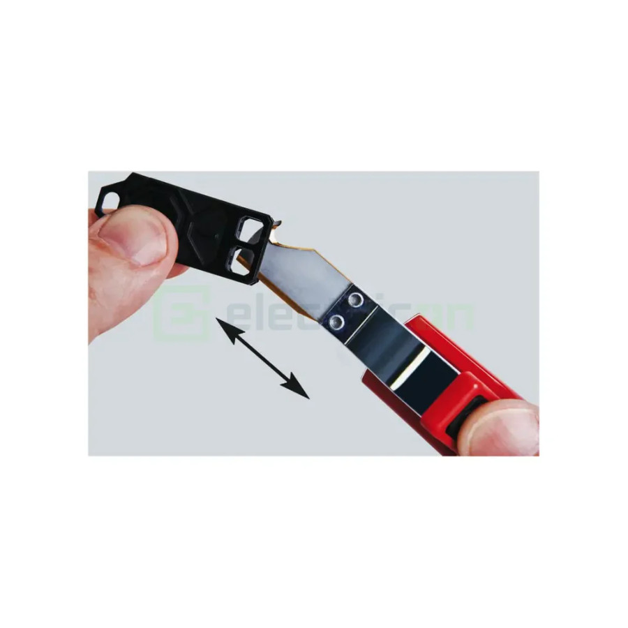 Cuțit de tăiere cabluri Jokari® cu lamă cârlig, 8 - 28 mm Ø, Cimco, 12 0010 - Electricon.ro