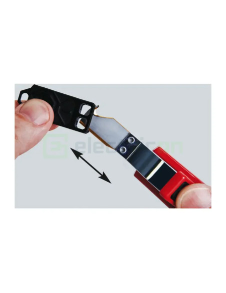 Cuțit de tăiere cabluri Jokari® cu lamă cârlig, 8 - 28 mm Ø, Cimco, 12 0010 - Electricon.ro