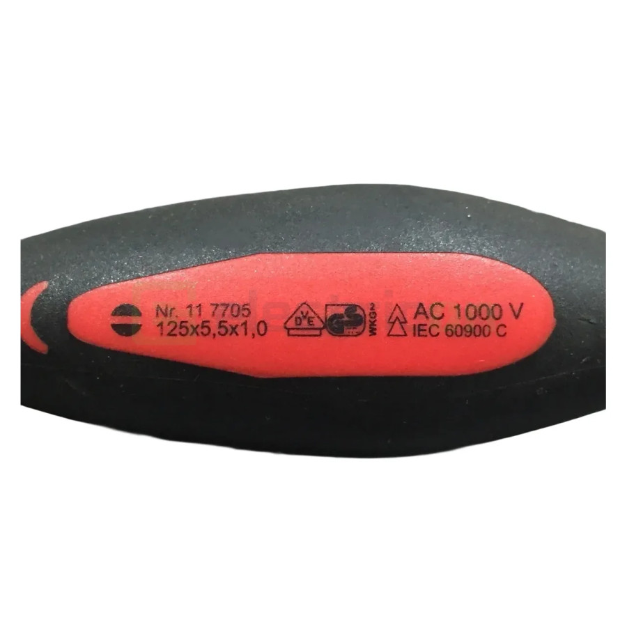 Șurubelniță VDE 1,000 V, 5.5 x 1.0 mm, Cimco, 11 7705 - Electricon.ro
