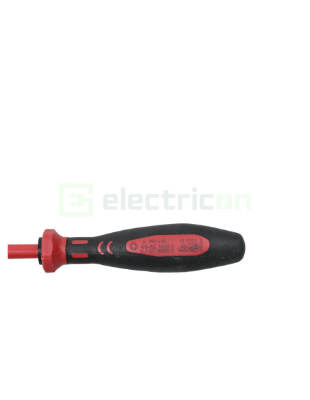Șurubelniță Phillips VDE PH 1, 1.000 V, Cimco, 11 7731 - Electricon.ro