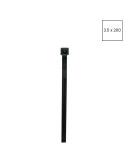 Fașete - coliere plastic - 200x3.5 mm - pachet 100 bucăți - negru - exterior - Cimco - 18 1804