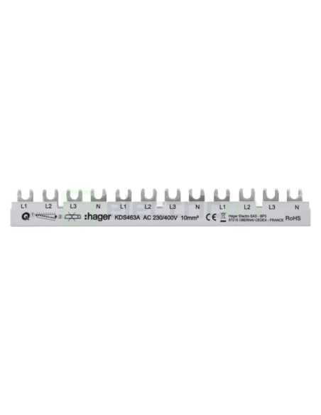 Bareta alimentare 3P 63A Hager KDS463A