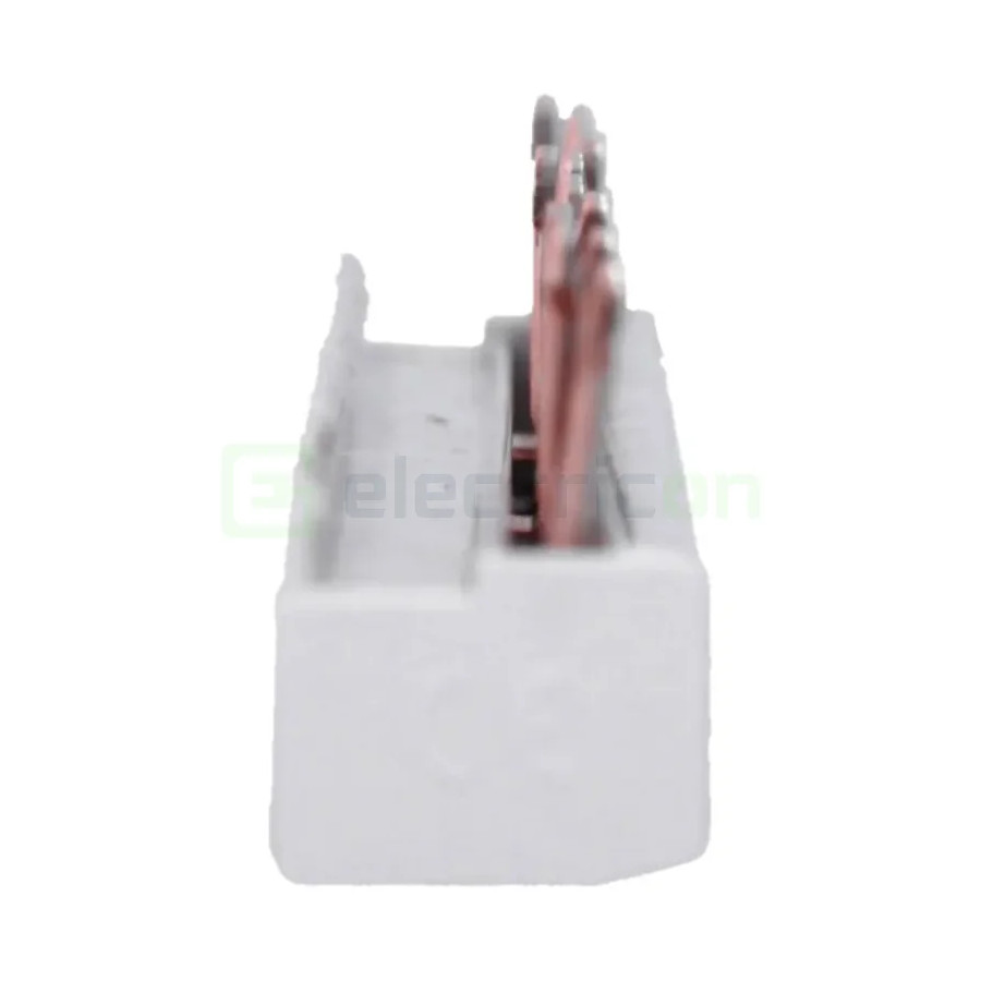 Bareta alimentare (busbar), 3P, tip furca, 12 module, 63A, Hager