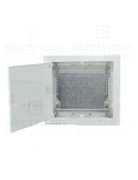 Tablou multimedia ABS - 14M (1x14) încastrat ușă albă perforată ECG14HMEDIA-I ETI 001100130