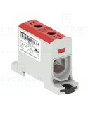 Clemă de derivație Cu-Al 1P 2 conexiuni (1x95mm² + 1x95mm²) roșu MAA - Morek MAA1095R10