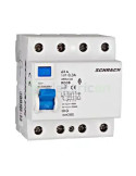 RCCB - Întrerupător diferențial - tip A 63A 300mA 10kA 4P 4M Amparo Schrack AR056130