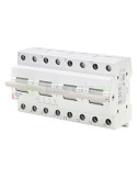 Inversor - Comutator rețea-generator - punct comun superior 3 poziții (1-0-2) 4P 8M 125A 400V SSQ 4125 ETI 002421449