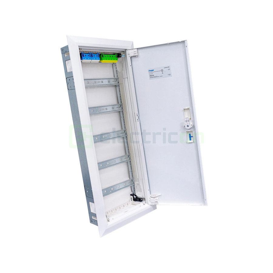 Tablou electric, metalic, 84 module, 7x12, incastrat, IP30, Hager, Univers, FWU71S - Electricon.ro