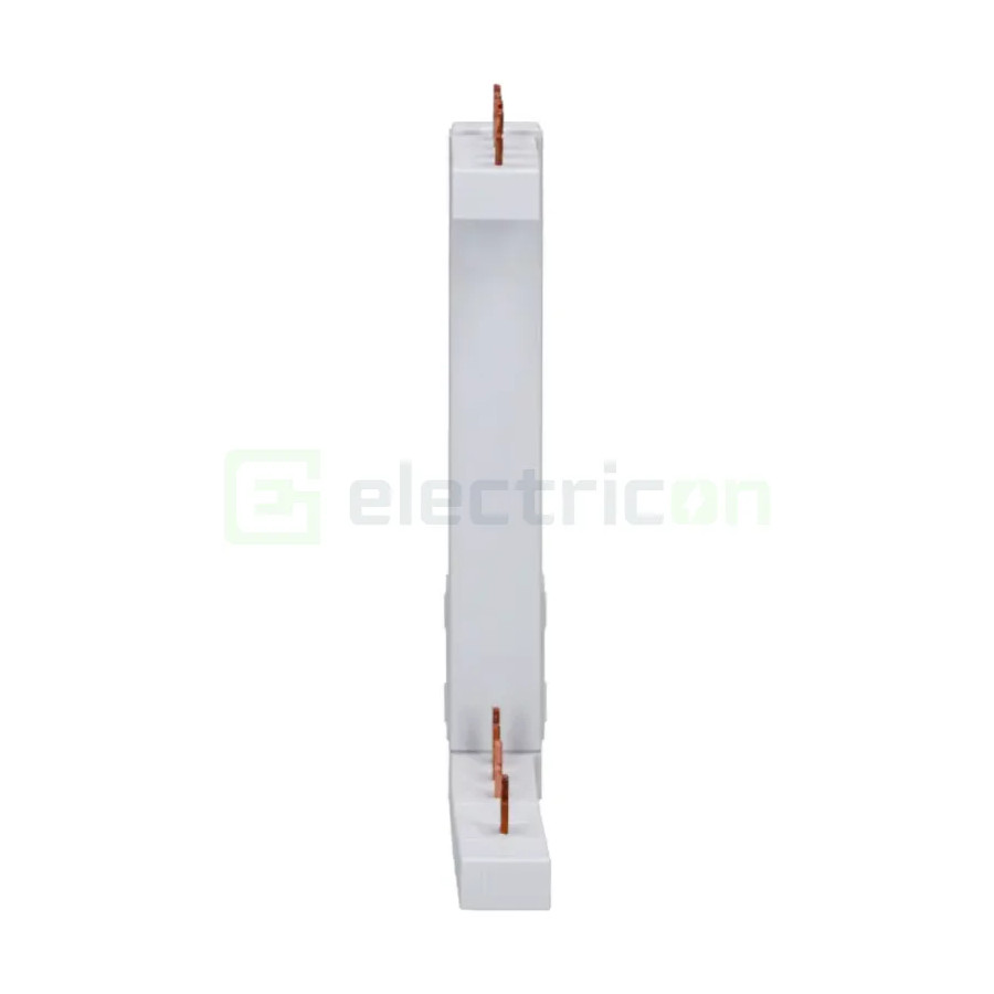 Bareta alimentare (busbar), 4P, tip pin, 4 module x 2 randuri, stanga-vertical, 63A, Hager