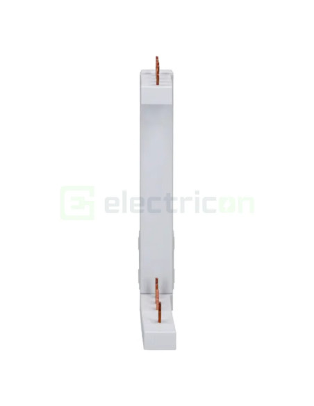 Bareta alimentare (busbar), 4P, tip pin, 4 module x 2 randuri, stanga-vertical, 63A, Hager