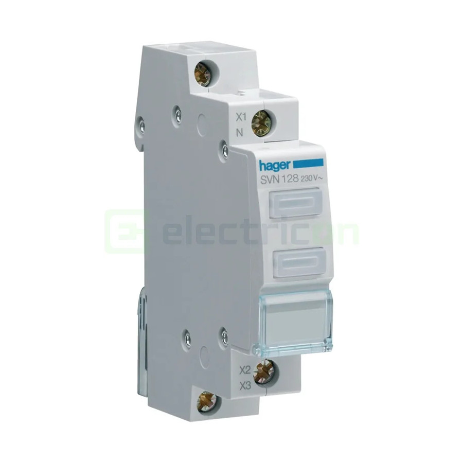 Lampă semnalizare tensiune LED monofazic