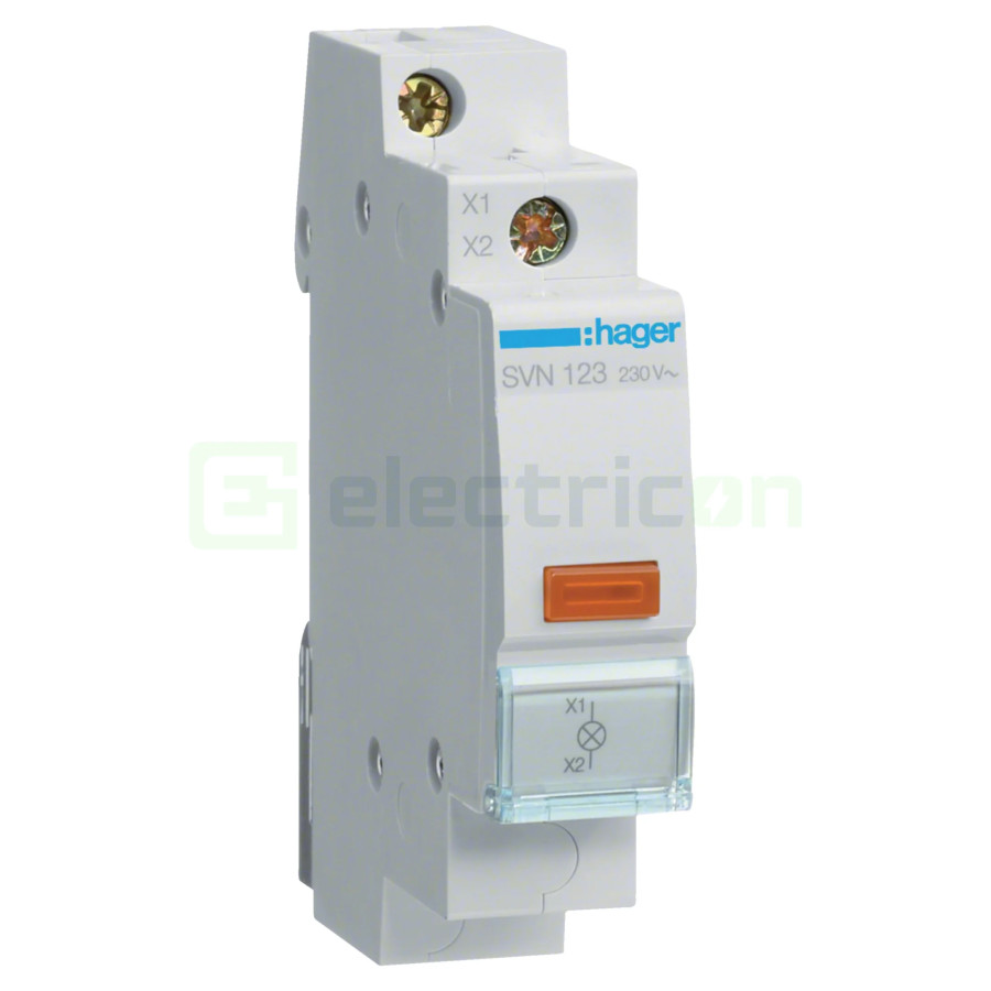 Lampă semnalizare tensiune LED monofazic