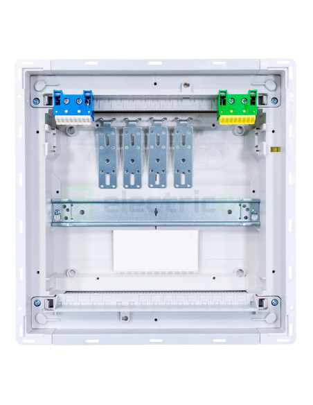 Tablou electric, incastrat, 12 module, 1x12, IP30, Hager, Volta, VU12NG - Electricon.ro