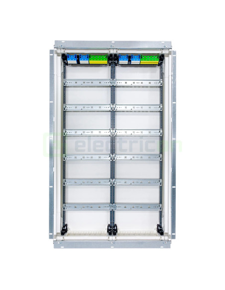 Tablou electric, metalic, 144 module, 6x24, incastrat, IP30, Hager, Univers, FWU62S - Electricon.ro