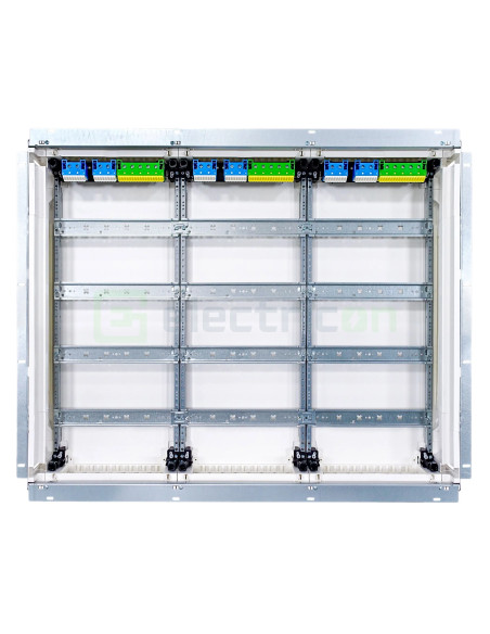 Tablou electric metalic, 144 module, 4X36, incastrat, IP30, Hager, Univers, FWU43S - Electricon.ro