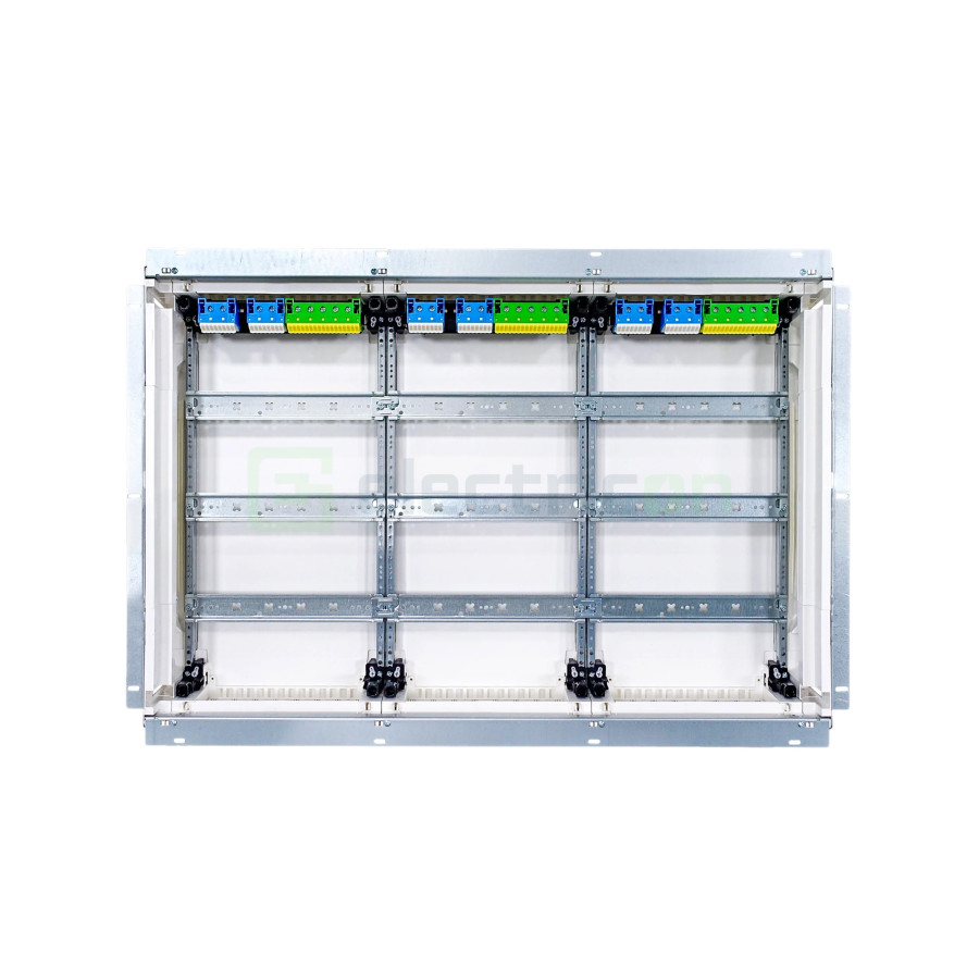 Tablou electric metalic, 108 module, 3X36, incastrat, IP30, Hager, Univers, FWU33S - Electricon.ro