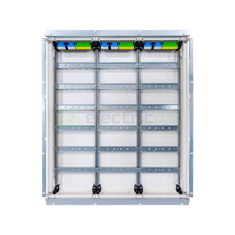 Tablou electric metalic, 216 module, 6X36, incastrat, IP30, Hager, Univers, FWU63S - Electricon.ro