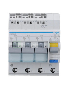 Disjunctor diferential 16A/30mA Hager - ADZ316D