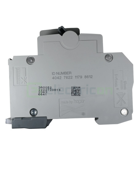 Disjunctor diferential 13A 30mA Hager 1P+N