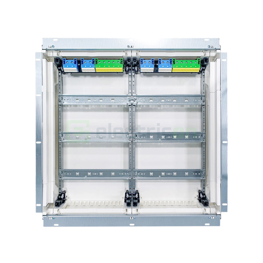 Tablou electric metalic, 72 module, 3X24, incastrat, IP30, Hager, Univers, FWU32S - Electricon.ro