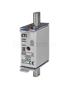 Siguranta fuzibila MPR fara izolatie NH000 gG 63A/500V