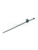 Fașete - coliere plastic - 200x4.6 mm - flexibilă rezistentă UV - negru - exterior - Cimco - 18 1825