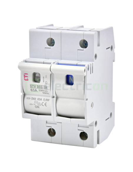 Separator STV D02 63A 1p+N