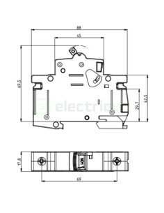 Intrerupator MCB C50A ETI - 275001104 2