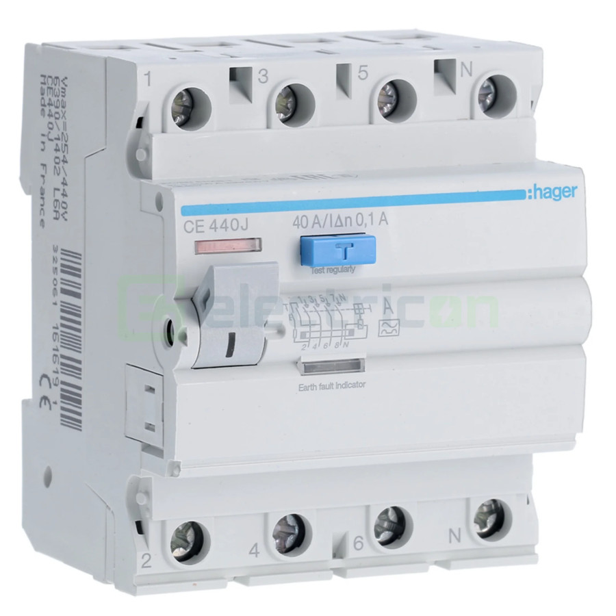 Intreruptor RCCB 40A Hager - CE440J