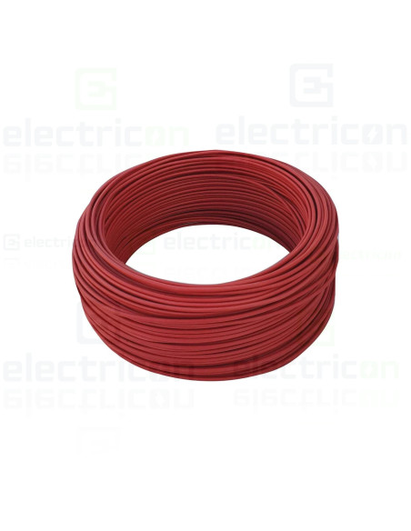 Conductor H07V-K 1x4 mm² (MYF 1x4) rosu - Electricon.ro