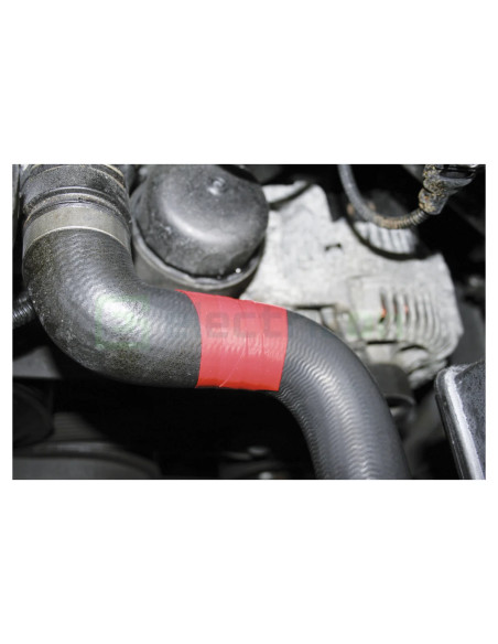 Bandă adezivă siliconică roşu/negru 3 m, Forch, 3791 50 19