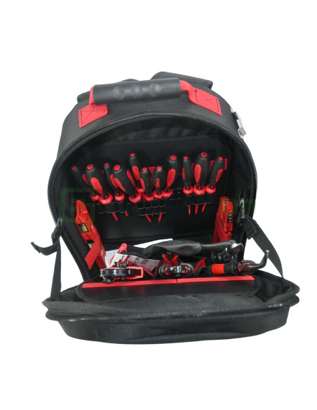 Rucsac Scule Industrial Pro, 21 unelte, Cimco, 17 0607 - Electricon.ro