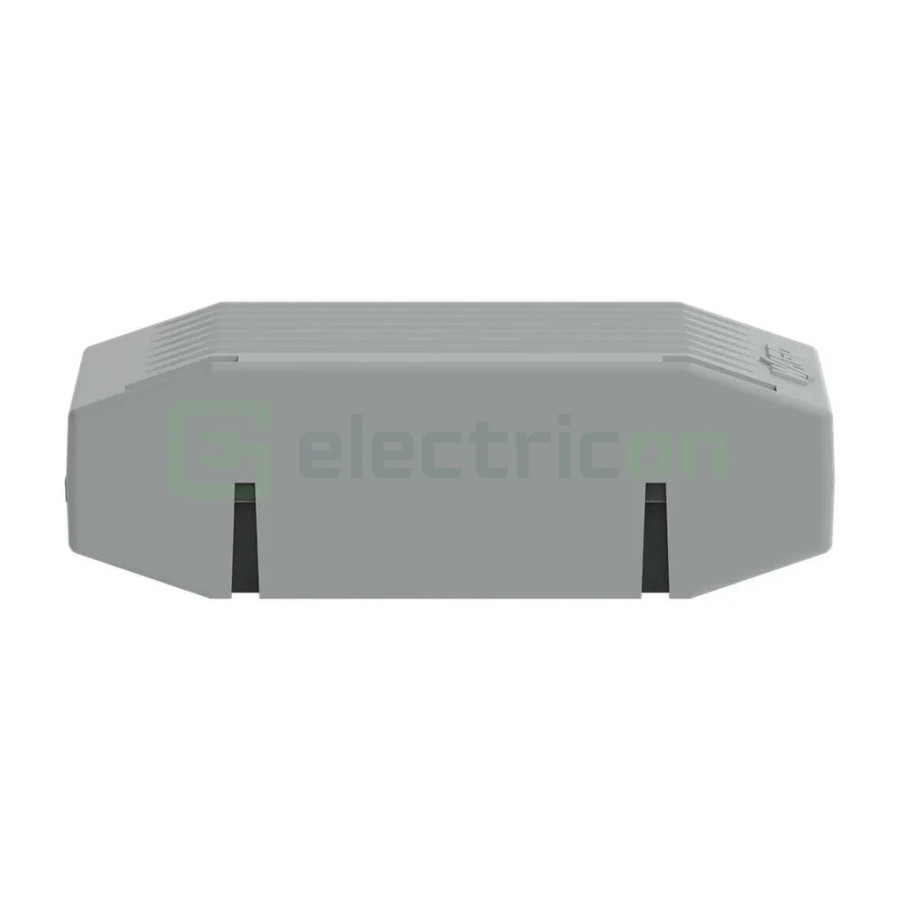 Conector Wago Caseta Gelbox marimea 1, pentru seriile 221, conectori de maxim 4 mmp, gri, IPX8, Wago, 207-1372 – montaj rapid și