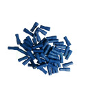 Papuc izolat - 4.8x0.5 mm - pentru cabluri 1,5 - 2,5 mm², albastru, material CuZn - Forch 3709 862