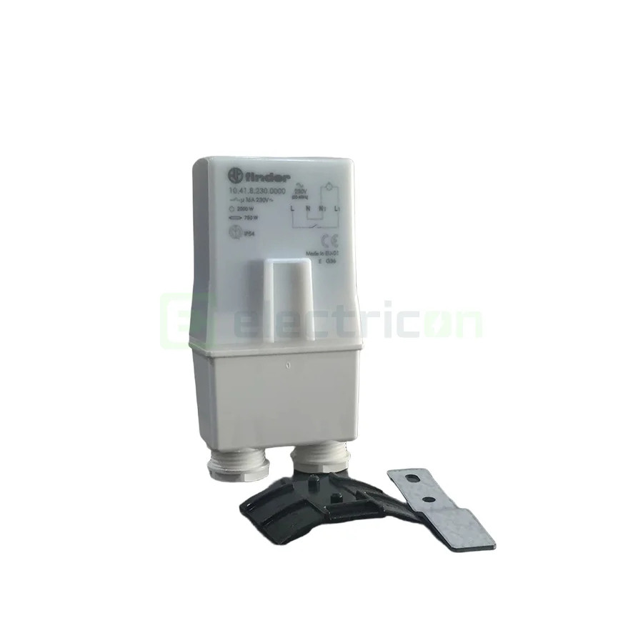 Senzor Crepuscular PT 16A 2000W IP54 Finder 10.41.8.230.0000