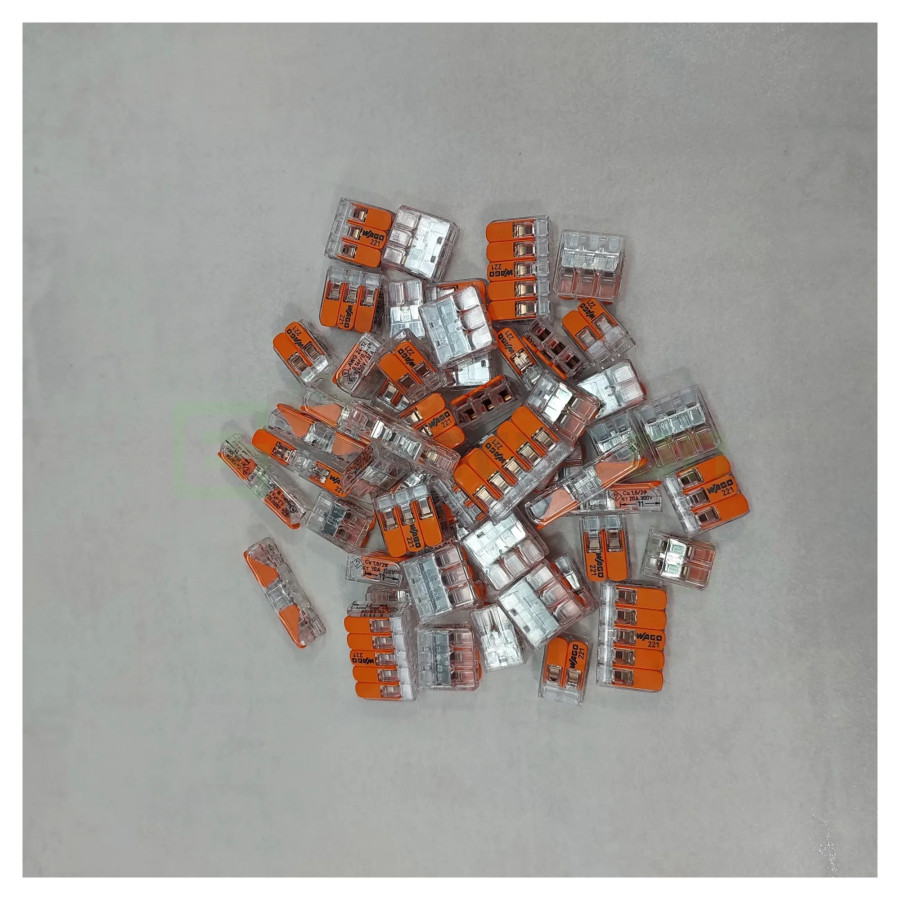 Conector Wago Pachet cleme Wago seria 221 (412, 413, 415, 2411) – montaj rapid și sigur în aplicații electrice diverse