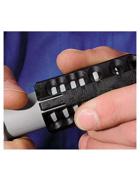 Dispozitiv de tăiat găuri pentru materiale plastice, Kaiser, 1085-80