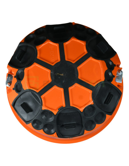 Doză aparataj, cu montaj pe perete, O-range ECON 120, Ø120 mm, Kaiser, 9273-50