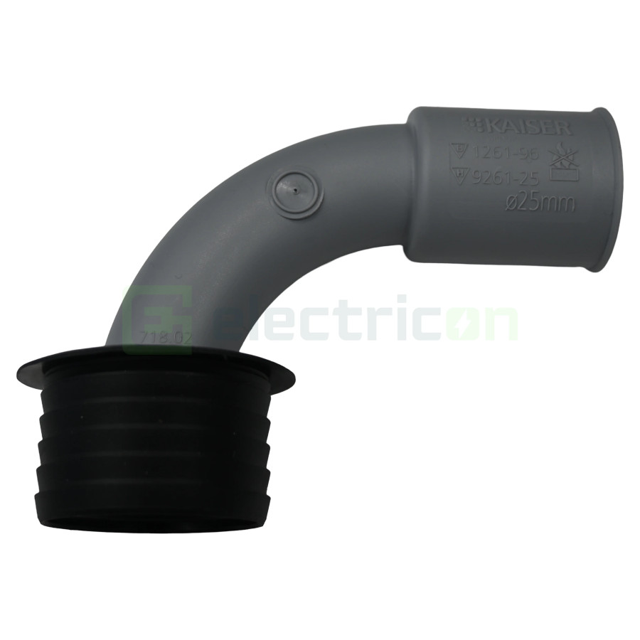 Racord pentru corp iluminat tavan,90° Ø 25 mm Kaiser, 9261-25