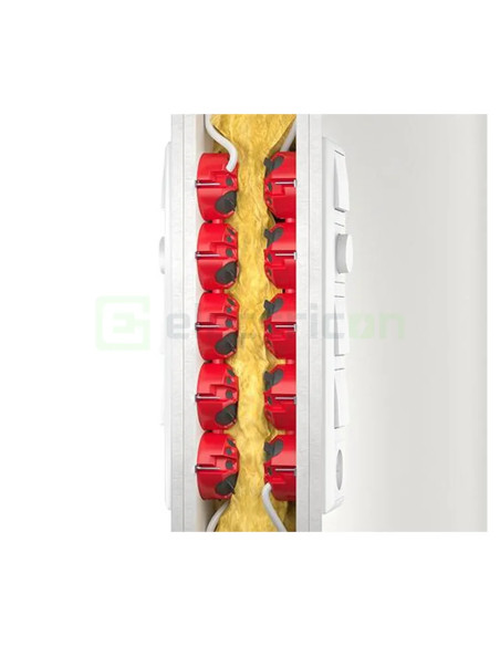 Doză aparataj, pentru pereți din lemn cu protecția la incendiu , Ø60 mm, HWD, Kaiser, 9464-03