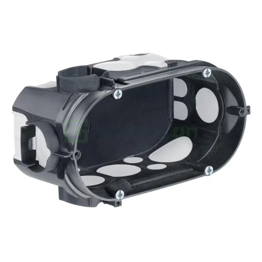 Doză aparataj, dublă, sub tencuială, Ø68 mm, etanșă, cu buzunar, ECON, Kaiser, 1656-21