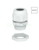 Presetupă - metrică cu contrapiuliță filet M20 V-TEC VM20+ LGR gri deschis - OBO Bettermann 2022766