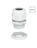 Presetupă - metrică cu contrapiuliță filet M40 x 1.5 V-TEC VM40+ LGR gri deschis - OBO Bettermann 2022772