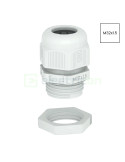 Presetupă - metrică cu contrapiuliță filet M32 x 1.5 V-TEC VM32+ LGR gri deschis - OBO Bettermann 2022770