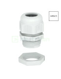 Presetupă - metrică cu contrapiuliță filet M16 x 1.5 V-TEC VM16+ LGR gri deschis - OBO Bettermann 2022764