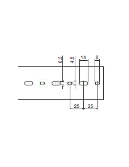 Canal cablu pieptene, BA7A 40x60mm PVC gri, Hager,BA7A40060 - Electricon.ro
